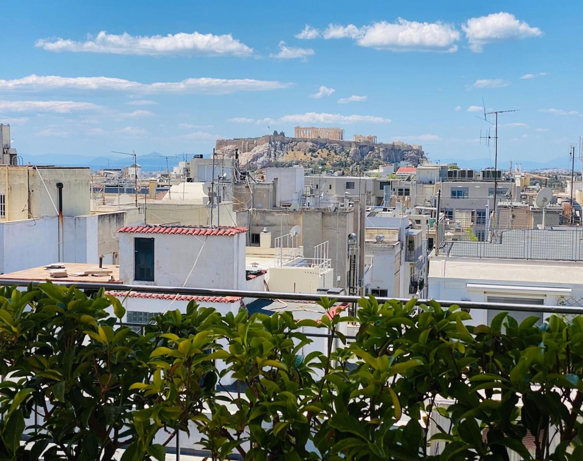 Apartamento 200Mbps Wifi - Penthouse With Acropolis View Atenas Exterior foto